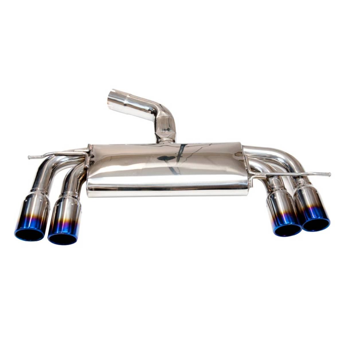 VW GOLF GTI 2.0 TURBO REAR EXHAUST SILENCER-carbonizeduk