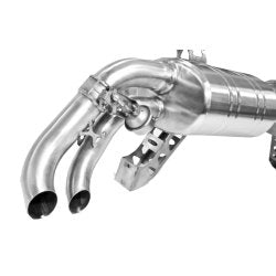 AUDI R8 V8 VALVETRONIC F1 SOUND CAT BACK PERFORMANCE EXHAUST-carbonizeduk