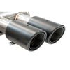 MINI COOPER S F56 2.0 VALVED REAR EXHAUST SILENCER-carbonizeduk