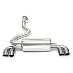 BMW E82 EXHAUST REAR SILENCER TWIN TAILPIPES-carbonizeduk