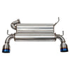 NISSAN 350Z REAR EXHAUST SILENCER TITANIUM TAILPIPES-carbonizeduk