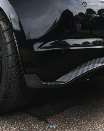 Volkswagen Golf R MK7.5 Carbon fibre F1 Rear diffuser 2017-2019 LIMITED EDITION-carbonizeduk