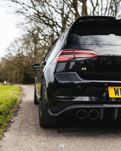 Volkswagen Golf R MK7.5 Carbon fibre F1 Rear diffuser 2017-2019 LIMITED EDITION-carbonizeduk