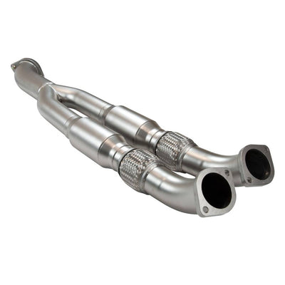 NISSAN GTR EXHAUST Y PIECE WITH CATALYTIC-carbonizeduk