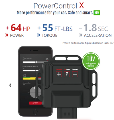 DTE Systems PowerControl X Chip Tuning Box - Volkswagen Golf R (MK8) 2.0 TSI 320 HP-carbonizeduk