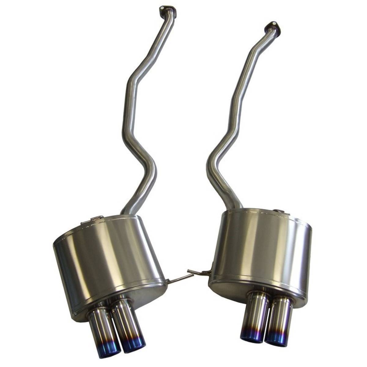 BMW X5 E53 4.4 & 4.8 PETROL REAR EXHAUST SILENCERS-carbonizeduk