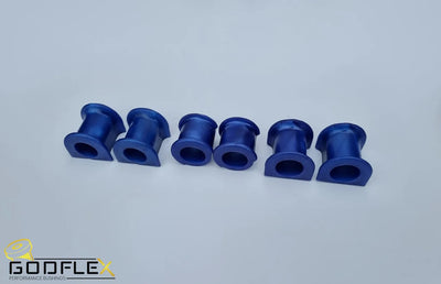 Front & Rear Anti Roll Bar Bushes Bushings For VW Transporter T5/T6 in Poly-bushes-carbonizeduk