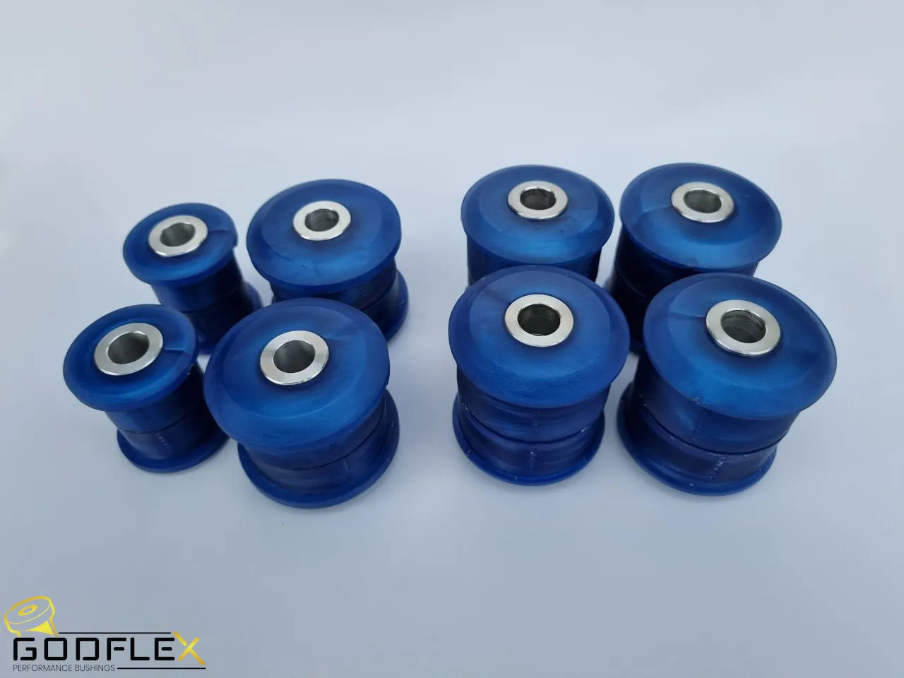 Front & Rear Suspension Control Arm Bushes Kit For VW Transporter T5/T6 in Poly-bushes-carbonizeduk