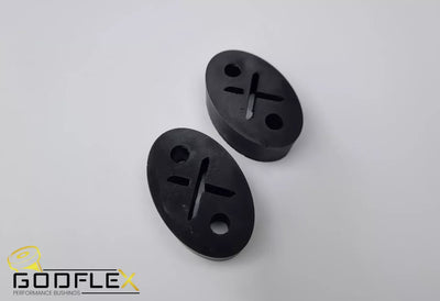 Exhaust Hanger Bushes For Most Honda EP3 DC5 DC2 S2K HR-V Type R Uprated Rigid-bushes-carbonizeduk