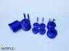 Front & Rear Arm Bushes Kit For AUDI A3 MK1 8L 96-03 in Suspension Bush in Poly-bushes-carbonizeduk