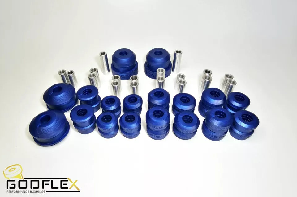 For VW Golf MK7 GTi FULL Front & Rear Suspension Arms Bushes Kit in Poly (12-20)-bushes-carbonizeduk