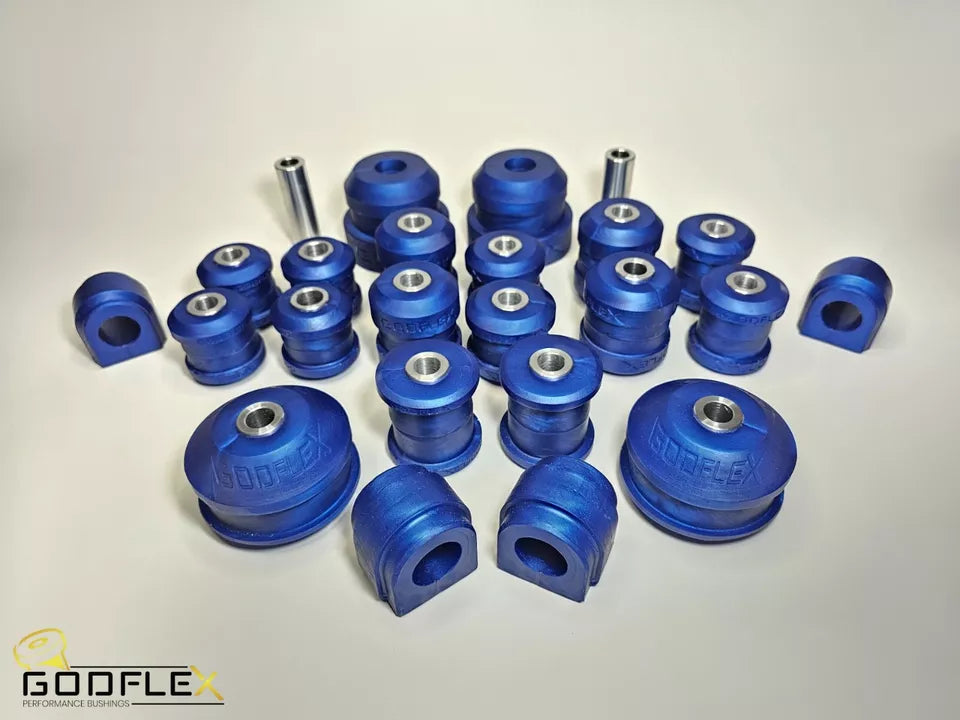For Audi A3 S3 MK3 FULL Front & Rear Suspension Arms & ARB Bushes Kit in Poly-bushes-carbonizeduk