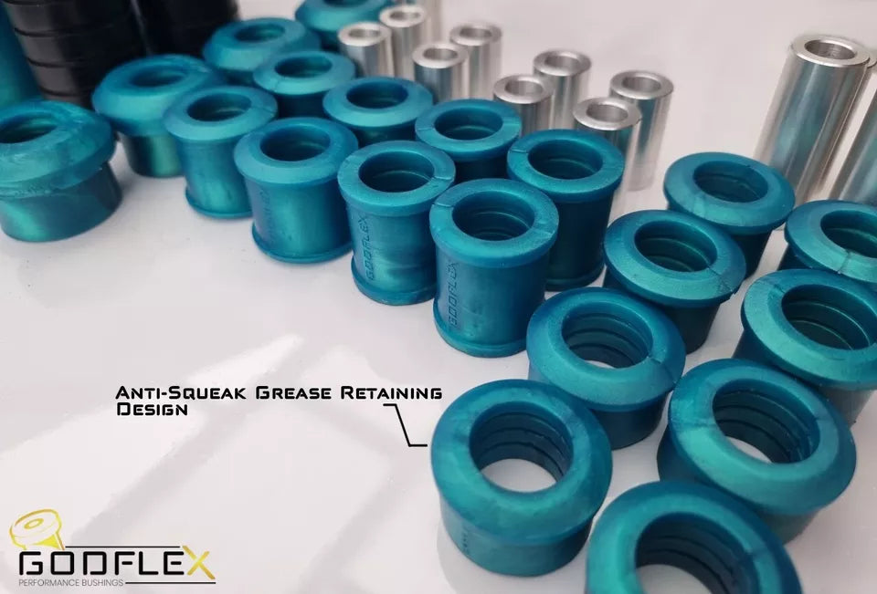 For Audi A3 S3 MK3 Front & Rear Anti Roll Bar ARB Bushes Bush Kit in Poly 13-20-bushes-carbonizeduk