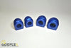 For VW Golf MK7 R Front & Rear Anti Roll Bar ARB Bushes Kit in Poly 7.5 (12-19)-bushes-carbonizeduk