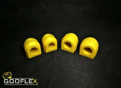 For VW Golf MK7 R Front & Rear Anti Roll Bar ARB Bushes Kit in Poly 7.5 (12-19)-bushes-carbonizeduk