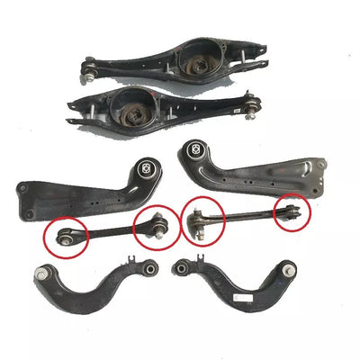 For AUDI A3 / S3 MK3 ALL MODELS Rear Lower Arm Tie Bar Bushes Kit in Poly 13-20-bushes-carbonizeduk