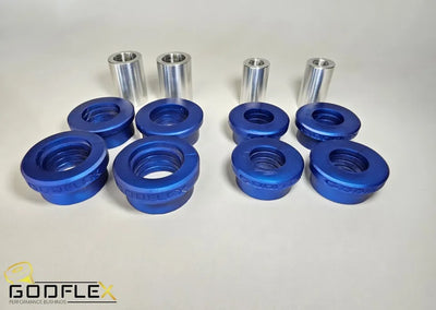 Rear Trailing Arm Bushes Bush Kit For Nissan 350Z (2002-2009) Polyurethane-bushes-carbonizeduk