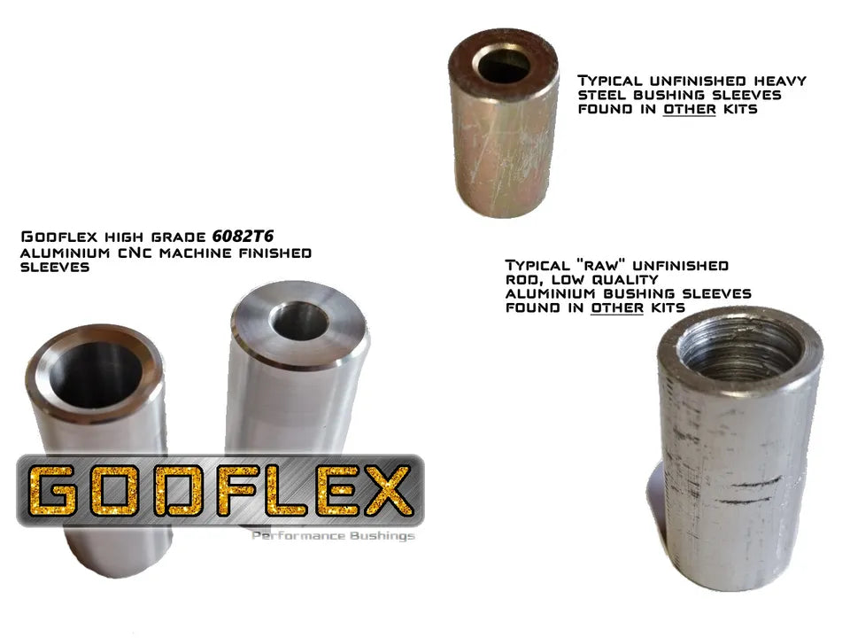 Front Suspension Arm Bushes Polyurethane for Volkswagen Jetta Mk2 3 4 IV 85-06-bushes-carbonizeduk
