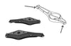 Rear Lower Spring Mount Suspension Arms Bush Kit For VW Scirocco MK3 08-17 Poly-bushes-carbonizeduk