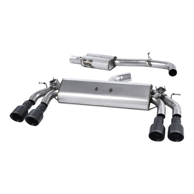 Milltek Audi S3 2.0 TFSI quattro 3-Door 8V/8V.2 (Non-GPF Equipped Models Only) 2013-2018 Cat-back Exhaust-Exhaust System-carbonizeduk