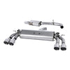 Milltek Audi S3 2.0 TFSI quattro 3-Door 8V/8V.2 (Non-GPF Equipped Models Only) 2013-2018 Cat-back Exhaust-Exhaust System-carbonizeduk