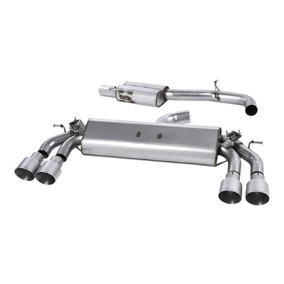 Milltek Audi S3 2.0 TFSI quattro 3-Door 8V/8V.2 (Non-GPF Equipped Models Only) 2013-2018 Cat-back Exhaust-Exhaust System-carbonizeduk