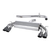 Milltek Audi S3 2.0 TFSI quattro 3-Door 8V/8V.2 (Non-GPF Equipped Models Only) 2013-2018 Cat-back Exhaust-Exhaust System-carbonizeduk