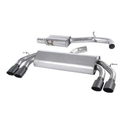 Milltek Audi S3 2.0 TFSI quattro 3-Door 8V/8V.2 (Non-GPF Equipped Models Only) 2013-2018 Cat-back Exhaust-Exhaust System-carbonizeduk