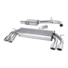 Milltek Audi S3 2.0 TFSI quattro 3-Door 8V/8V.2 (Non-GPF Equipped Models Only) 2013-2018 Cat-back Exhaust-Exhaust System-carbonizeduk