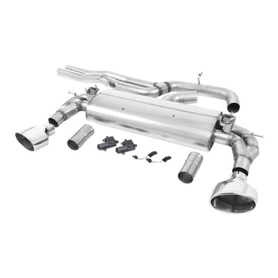 Milltek Audi RS3 Saloon / Sedan 400PS (8V MQB) - OPF/GPF Models 2019-2023 Cat-back Exhaust-Exhaust System-carbonizeduk