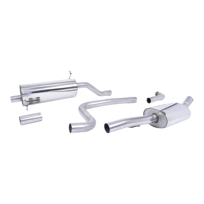 Milltek Ford Fiesta Mk8 1.0T EcoBoost ST-Line 3 & 5 Door (Non-OPF/GPF Models Only) 2017-2019 Cat-back Exhaust-Exhaust System-carbonizeduk