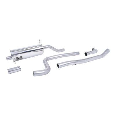 Milltek Ford Fiesta Mk8 1.0T EcoBoost ST-Line 3 & 5 Door (Non-OPF/GPF Models Only) 2017-2019 Cat-back Exhaust-Exhaust System-carbonizeduk