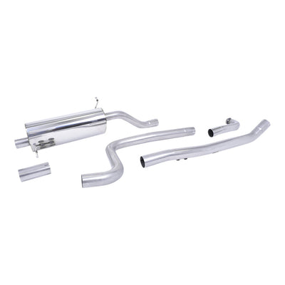 Milltek Ford Fiesta Mk8 1.0T EcoBoost ST-Line 3 & 5 Door (Non-OPF/GPF Models Only) 2017-2019 Cat-back Exhaust-Exhaust System-carbonizeduk