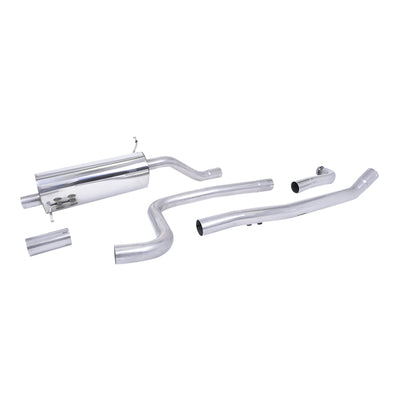 Milltek Ford Fiesta Mk8 1.0T EcoBoost ST-Line 3 & 5 Door (Non-OPF/GPF Models Only) 2017-2019 Cat-back Exhaust-Exhaust System-carbonizeduk