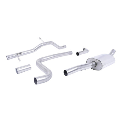 Milltek Ford Fiesta Mk8 1.0T EcoBoost ST-Line 3 & 5 Door (Non-OPF/GPF Models Only) 2017-2019 Cat-back Exhaust-Exhaust System-carbonizeduk