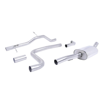 Milltek Ford Fiesta Mk8 1.0T EcoBoost ST-Line 3 & 5 Door (Non-OPF/GPF Models Only) 2017-2019 Cat-back Exhaust-Exhaust System-carbonizeduk