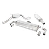 Milltek Volkswagen Golf MK7.5 GTi (Performance Pack Models & Non OPF/GPF Equipped Models Only) 2017-2018 Cat-back Exhaust-Exhaust System-carbonizeduk