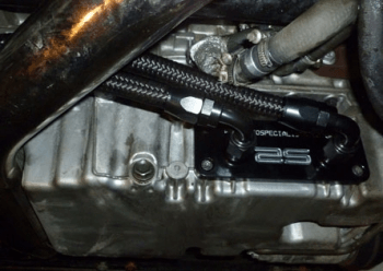 AIRTEC Motorsport Remote Oil Cooler Adaptor Plate for Focus ST & RS Mk2-Ford-Airtec-carbonizeduk