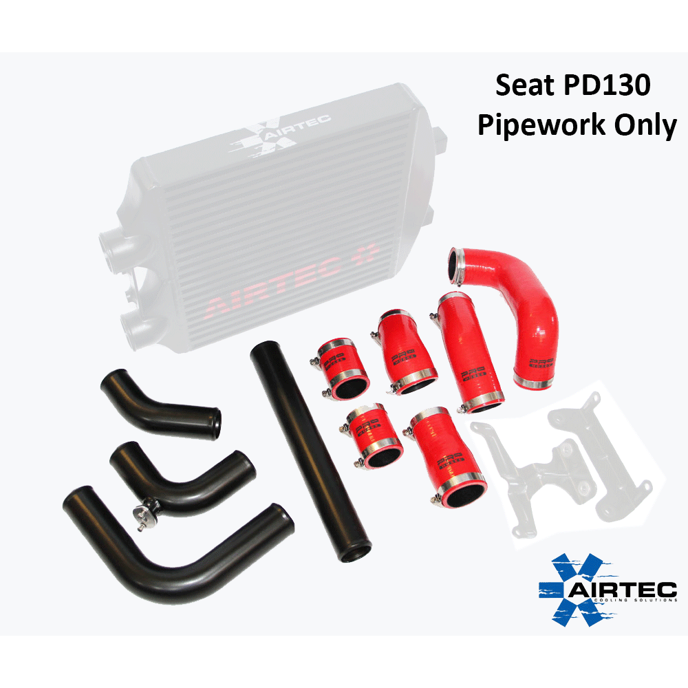 AIRTEC Motorsport Intercooler PIPEWORK ONLY - Fabia VRS, Ibiza Mk4 and Polo 1.9 PD130 Diesel-Skoda-Airtec-carbonizeduk