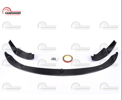 BMW M4 F83 F82 P style front splitter with air intake covers 3pcs-carbonizeduk