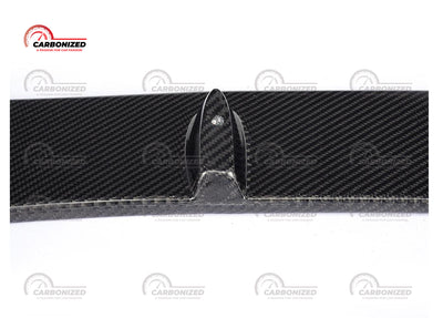 BMW M4 F83 F82 P style front splitter with air intake covers 3pcs-carbonizeduk