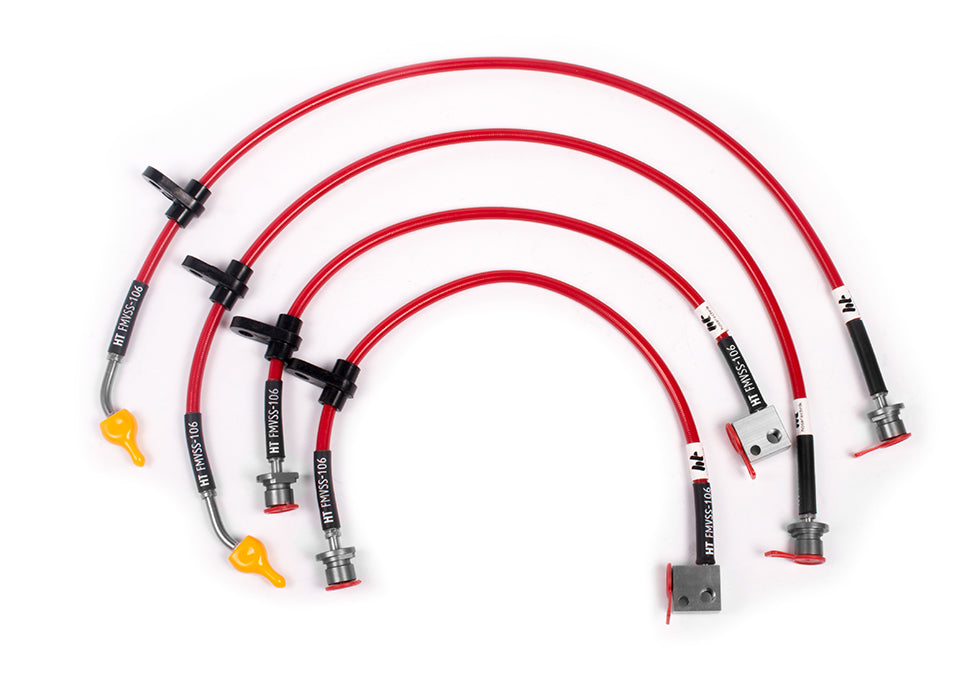 Honda Civic Type R FK8 2.0 Turbo Brake Lines-Brake Lines-carbonizeduk