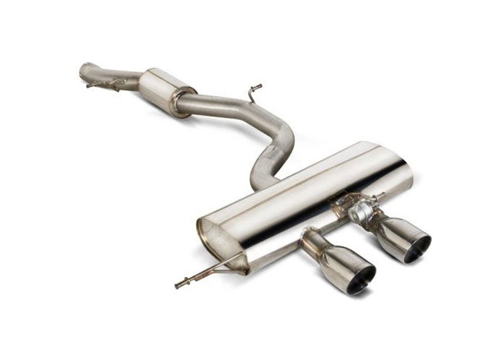 Vw Golf Mk6 R Scorpion Cat Back Non Resonated Exhaust-Exhaust-carbonizeduk