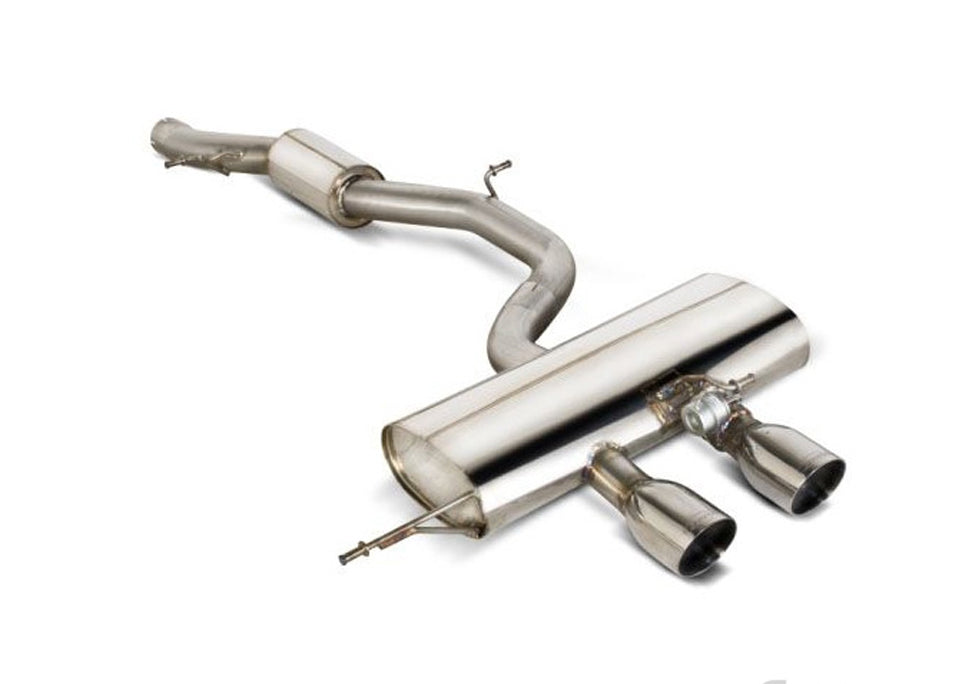 Vw Golf Mk6 R Scorpion Catalyst Back Exhaust with Resonator-Exhaust-carbonizeduk
