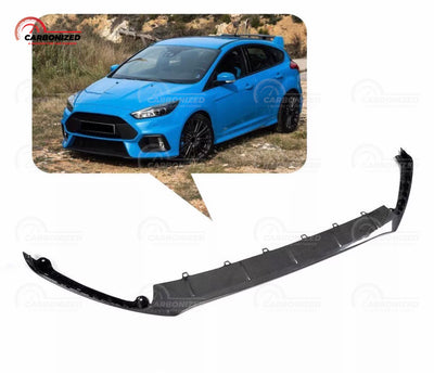 Ford Focus RS MK3 Carbon fibre front Lip Splitter-carbonizeduk