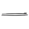Carbon Fiber side skirts extension For Audi S3 RS3 Saloon 4-Door 2017-2019-carbonizeduk