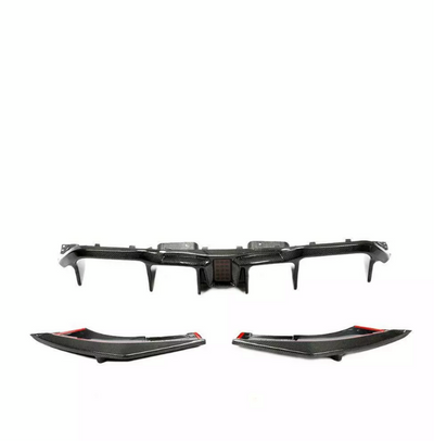 BMW M2 Carbon fibre rear diffuser F1 Style + Side rear lips 3pc set 2016-2019-carbonizeduk