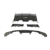 BMW M4 F82 Carbon Fibre Rear PSM style Diffuser (4 Piece Set)-carbonizeduk