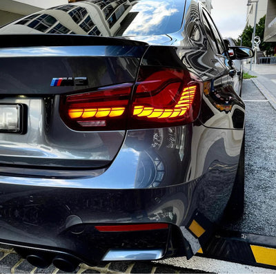 BMW 3 SERIES F30 F80 M3 CS GTS OLED CS STYLE REAR TAIL LIGHTS 2013-2019-carbonizeduk