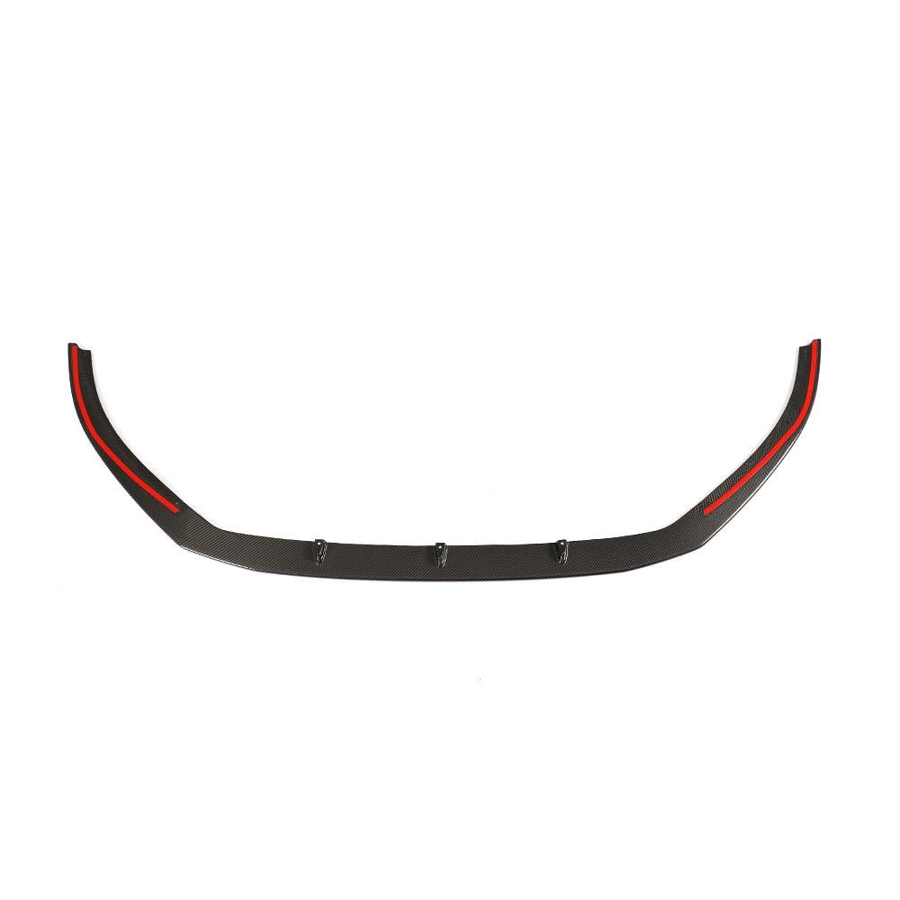 Audi RS3 Saloon 4-Door Carbon Fibre Front Lip 2017-2019-carbonizeduk